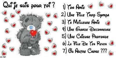 Qui suis-je pour toi